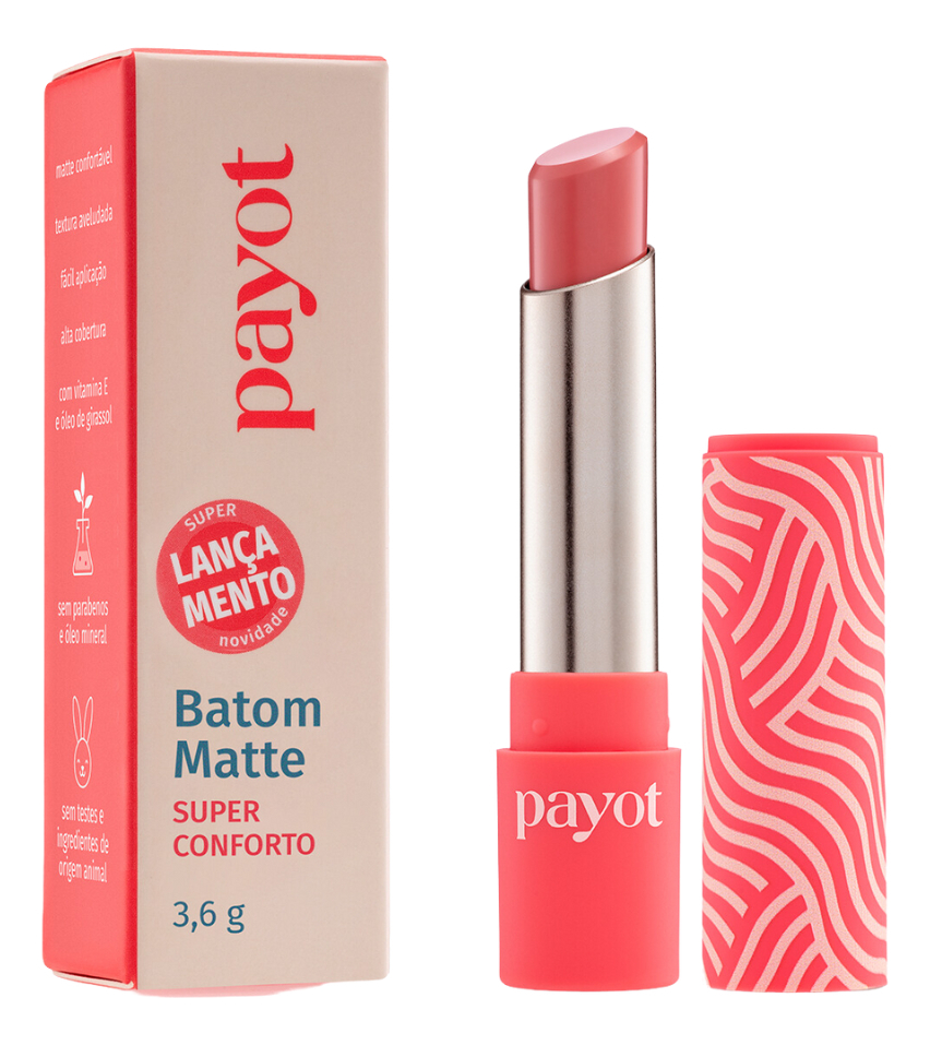 Batom Matte Nude Rosado 1