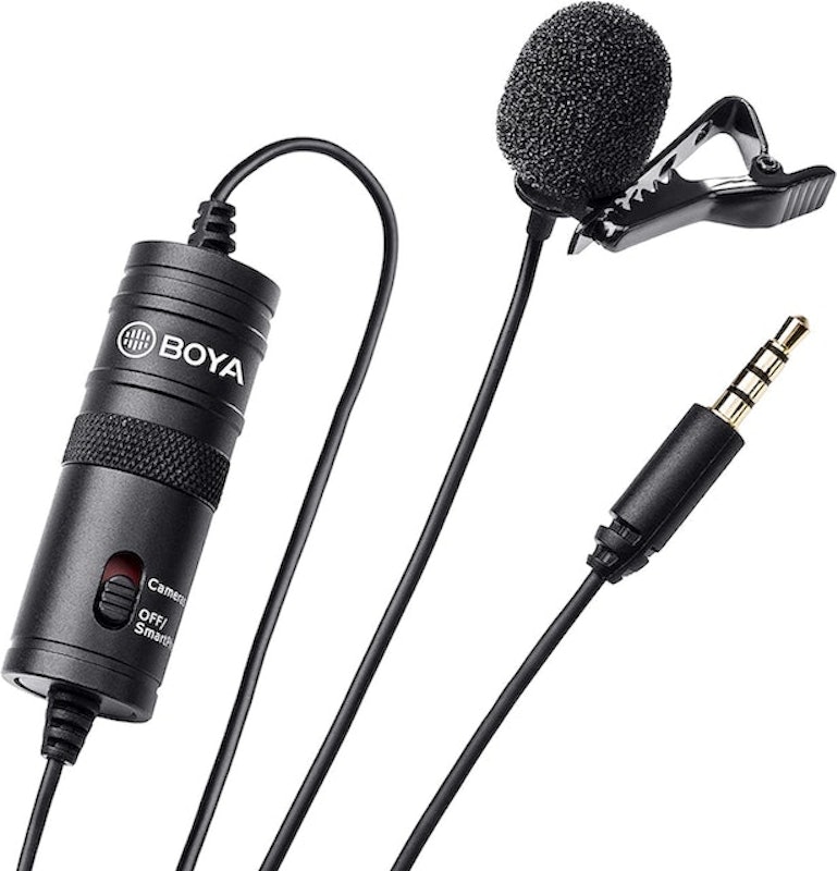 Microfone de Lapela Boya BY-M1 1