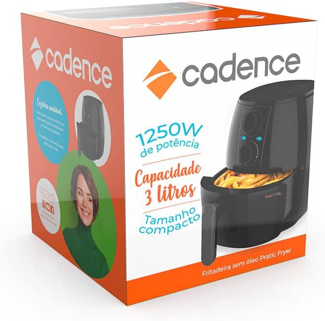 Fritadeira Sem Óleo 3 L Pratic Fryer 5
