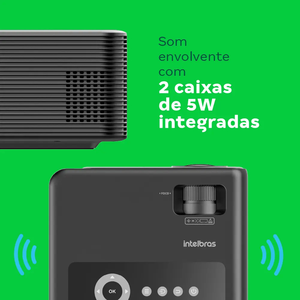 Projetor Full HD com 8700 Lúmens 4