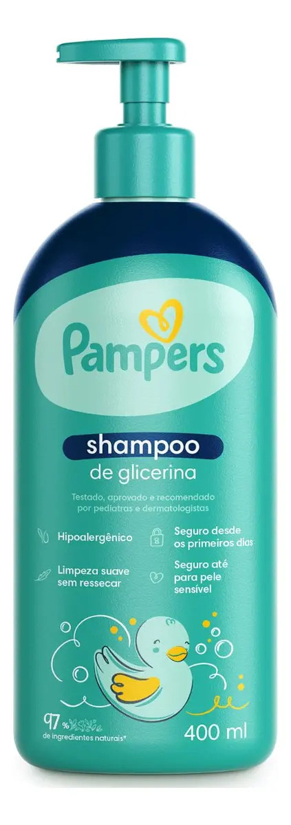Pampers Shampoo de Glicerina 1