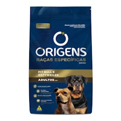 Ração Origens Premium Especial Raças Específicas Cães Adultos Pit Bull e Rottweiler