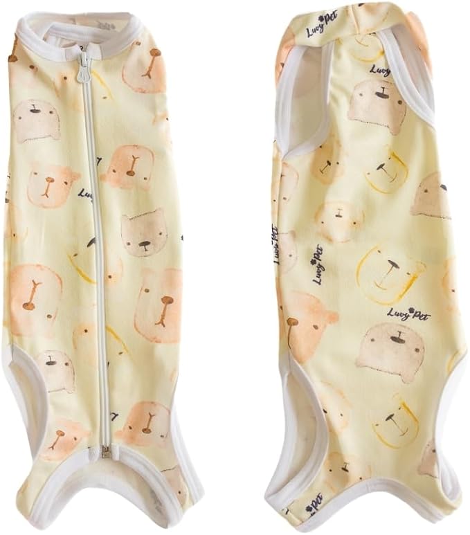 Roupa Gato Pós-Cirúrgica Castração Urso 2