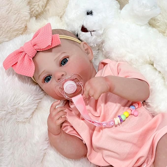 Bebê Reborn Boneca Menina Realista 3