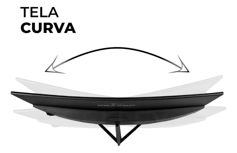 Monitor LED com Curvatura Imersiva R1500 5