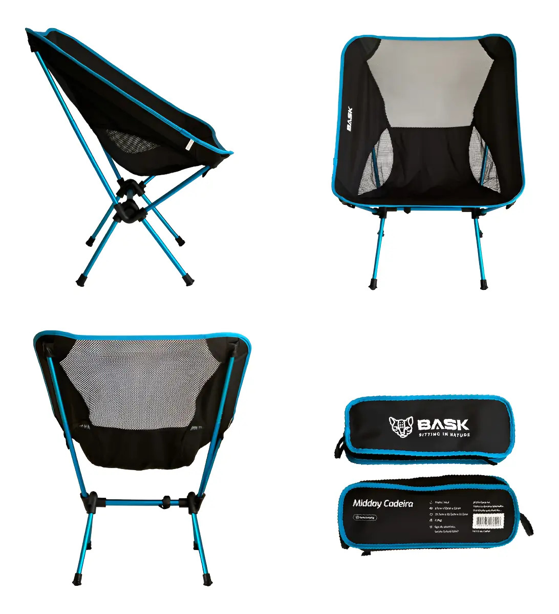 Top 10 Melhores Cadeiras de Camping em 2026 (Nautika, Bask e mais) 1