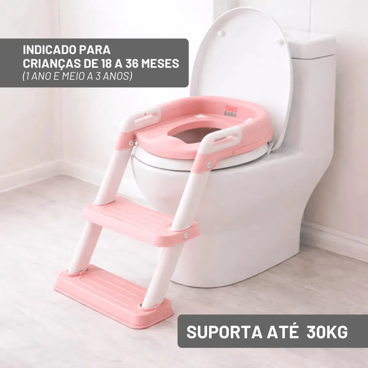 Assento Redutor Infantil com Escada  3
