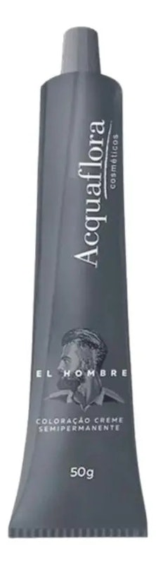 Castanho Claro Kit Coloração Creme Semipermanente El Hombre 2