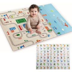 Tapete Térmico Infantil Atividades Dupla Face Dobrável Baby Toys