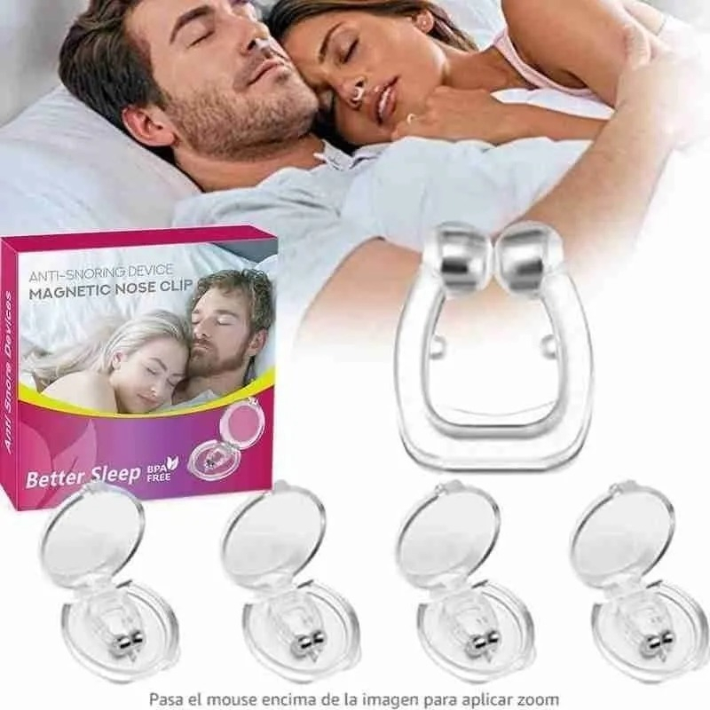 Clipe Nasal Antirronco em Silicone 4
