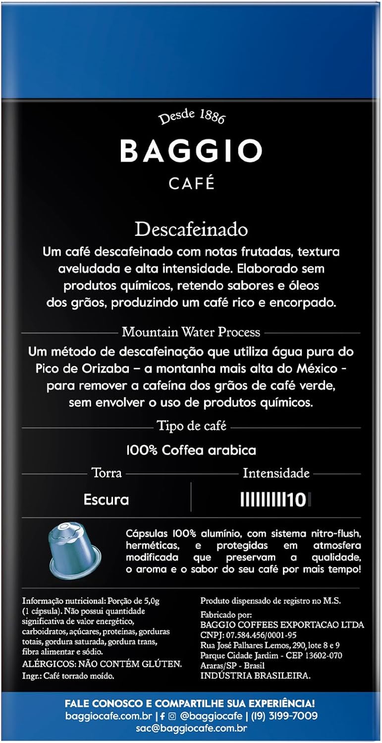 Baggio Descafeinado 3