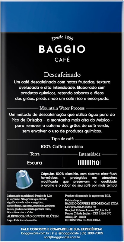 Baggio Descafeinado 3