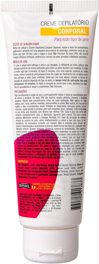 Creme Depilatório para o Corpo Clássica 2