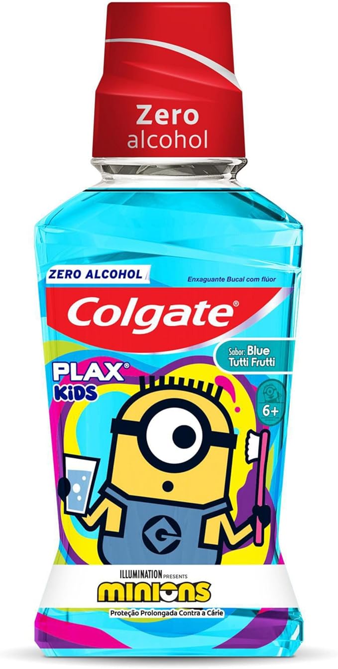 Enxaguante Bucal Infantil Colgate Plax Kids Minions 1