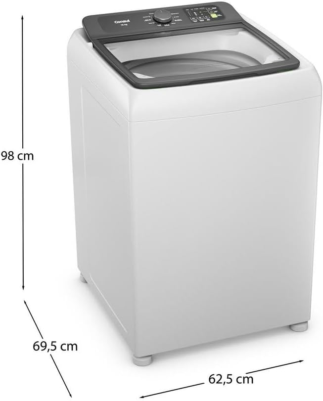 Máquina de Lavar Consul 15 Kg Branca com Modo Eco 2