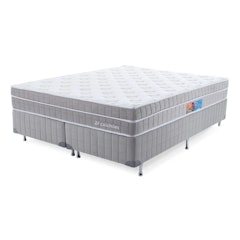 Cama Box King Colchão D33 com Molas Ensacadas Premium
