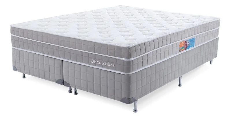 Cama Box King Colchão D33 com Molas Ensacadas Premium 1