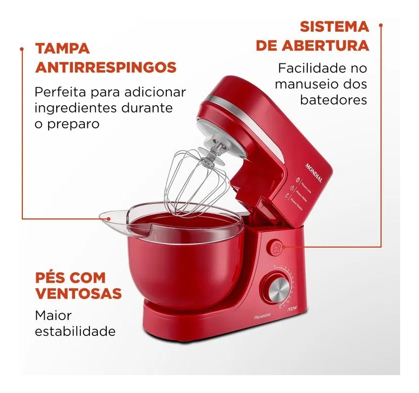 Batedeira Planetária Mondial 5