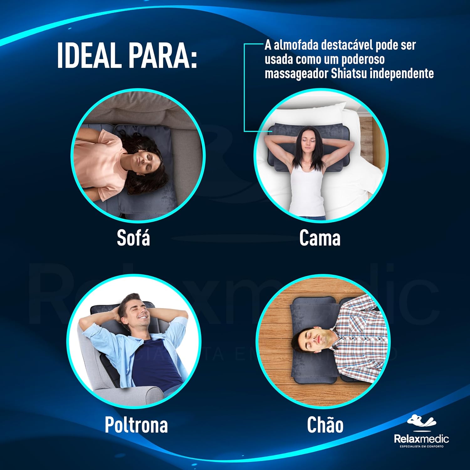 Esteira Massageadora Pillow Top RelaxMedic 3