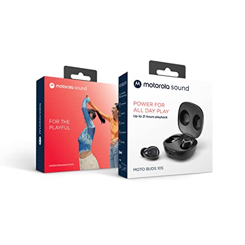 Fone de Ouvido Bluetooth Motorola Moto Buds 105 | Branco 5