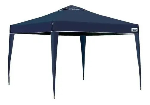 Gazebo X-Flex Oxford com Silvercoating Azul 3 x 3 m Mor 2