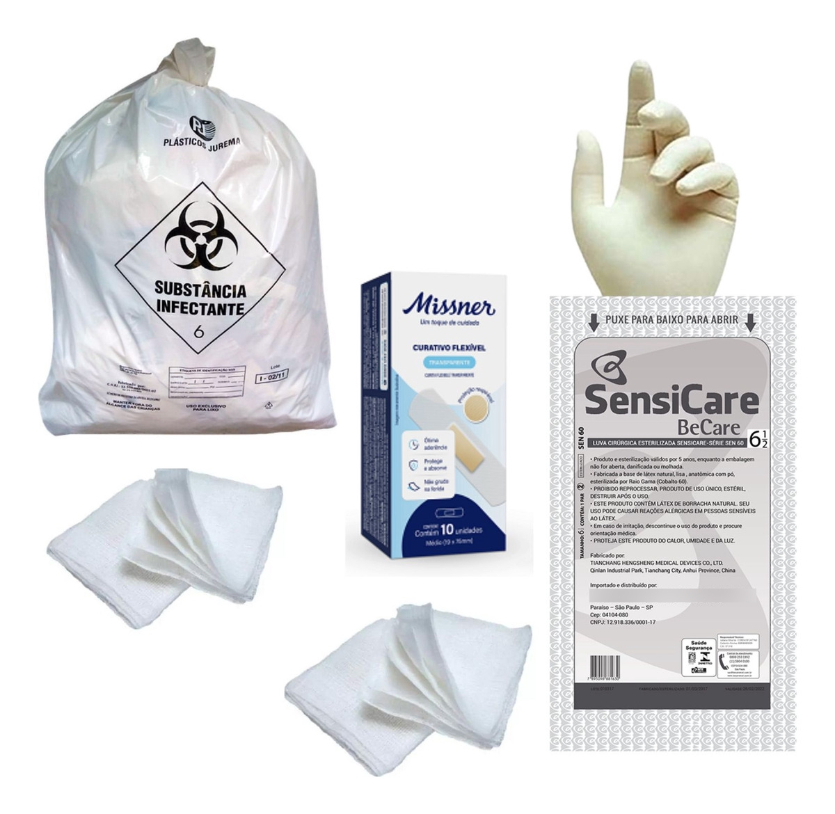 Kit de Primeiros Socorros Sobrevivência 3