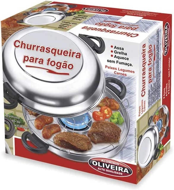 Churrasqueira de Fogão Polida 2