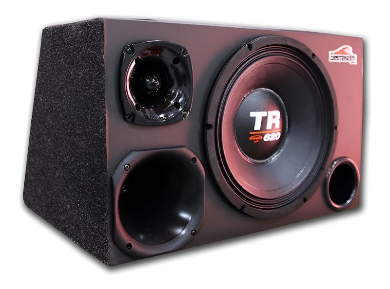 Caixa de Som Trio Woofer Triton 620 600 + Driver + Tweeter 1
