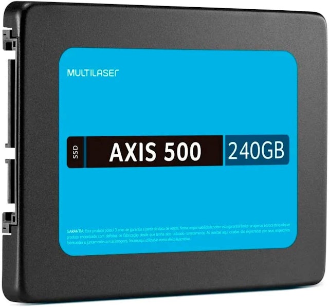 SSD 240 GB AXIS 500 Multilaser Foto 1