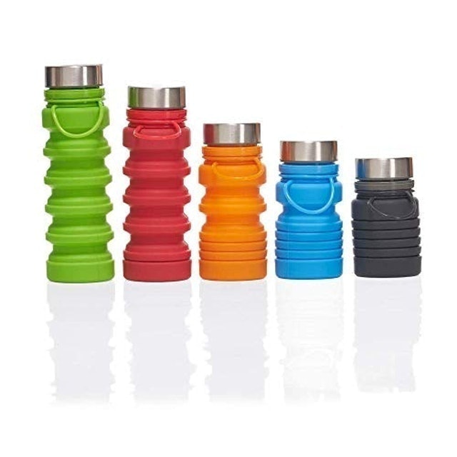 Garrafa em Silicone Retrátil com Alça 4