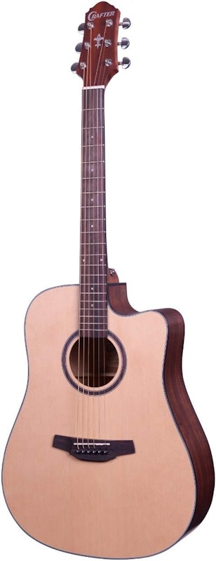 Violão Folk Cutway Tampo Spruce B/S Mogno EQ CR-T NV Satin 1