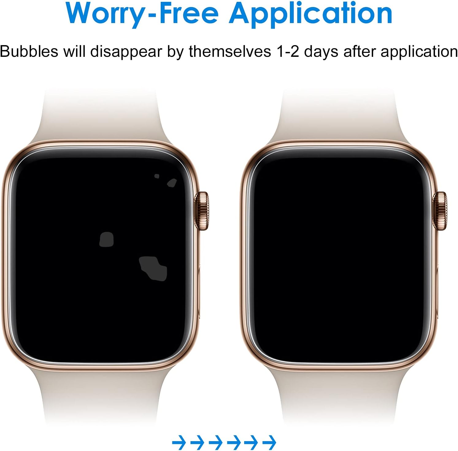 Jetech Screen Protector Compatible with Apple Watch SE 3