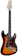 GIANNINI Guitarra Elétrica Giannini G-100 3 Tone Sunburst com escudo Tortoise 3TS/TT 1