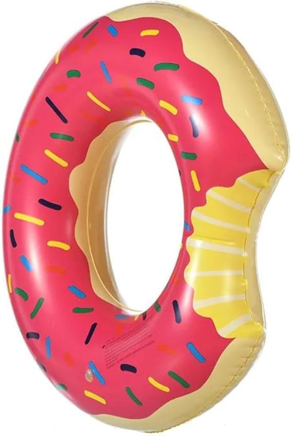 Boia Circular Inflável 80cm Donut Mordido 1