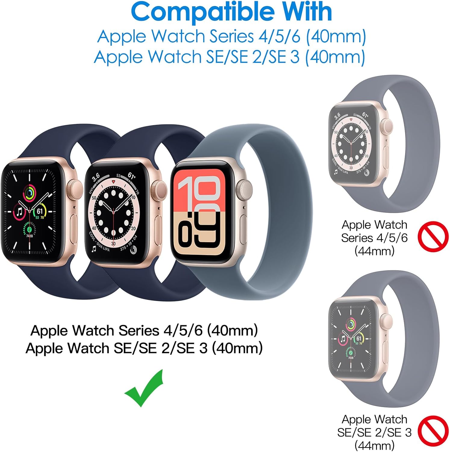 Jetech Screen Protector Compatible with Apple Watch SE 2