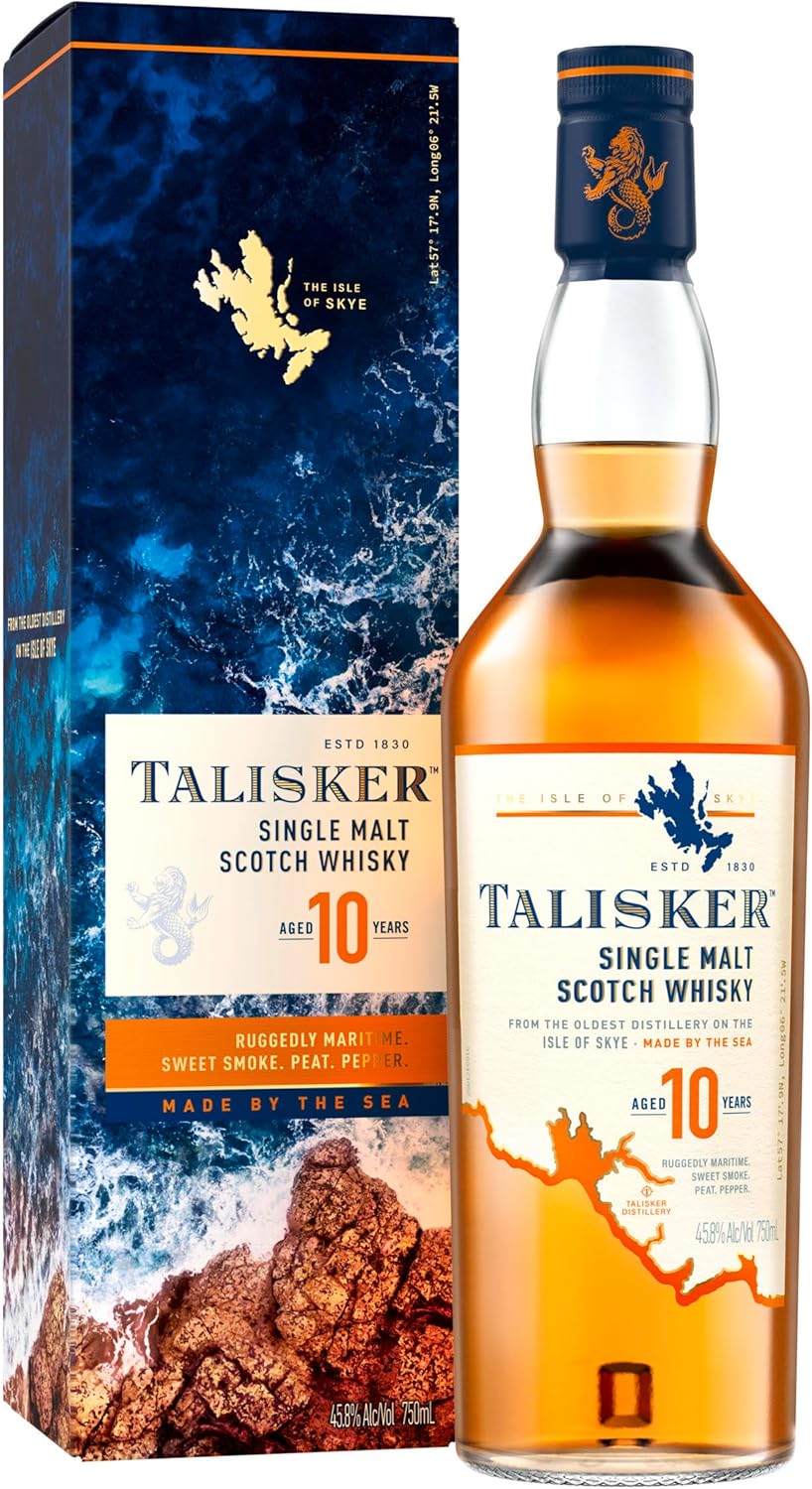 Talisker 10 Anos Single Malt Scotch Whisky 2
