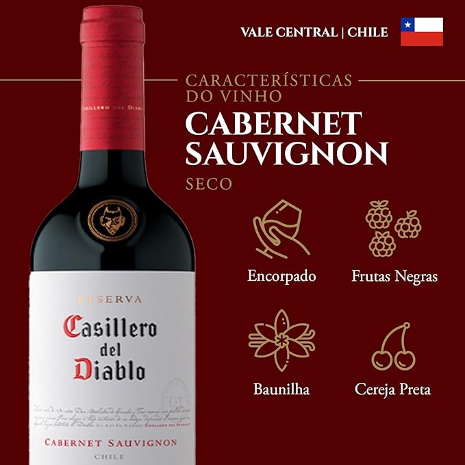 Concha y Toro Cabernet Sauvignon Casillero Del Diablo 4