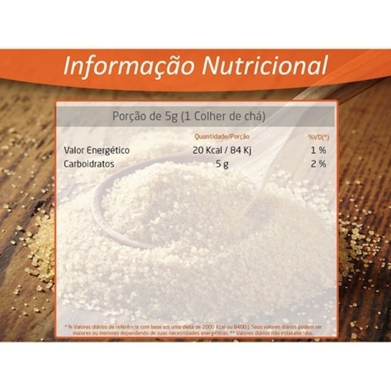 Açúcar Demerara União Naturale 4