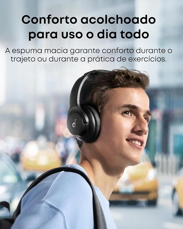 Fone de Ouvido Bluetooth Soundcore Anker Q20i ANC Híbrido 5
