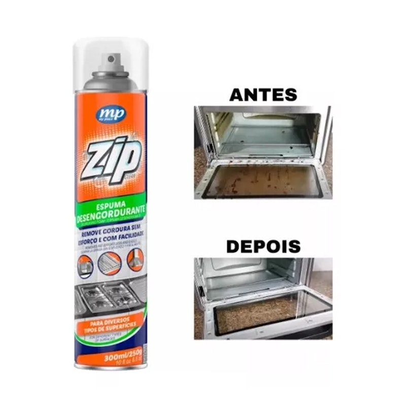 Zip Clean Espuma Desengordurante 3