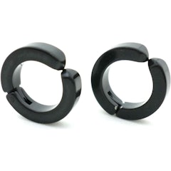 Brinco Masculino de Pressão Argola Lisa Articulada