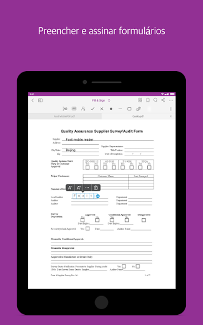 Foxit PDF Reader e Editor 5