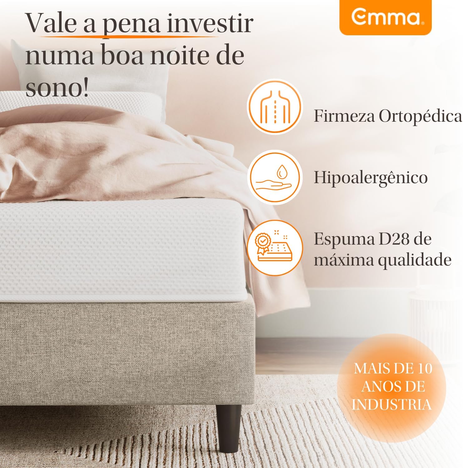 Colchão Queen Emma Basics 5