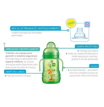 Copo de Transição MAM Trainer+ 4