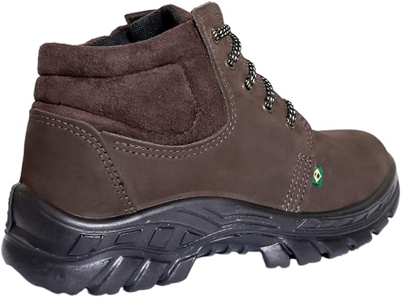 Bota Adventure de Segurança Unisex em Couro com C.A 3