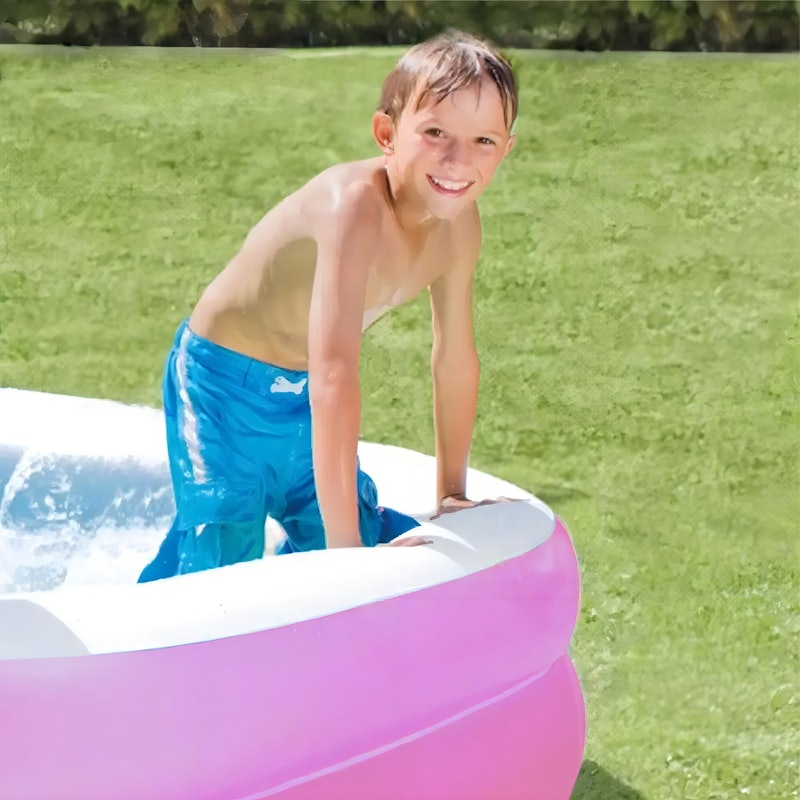 Piscina Inflável 100 L Retangular PVC 4