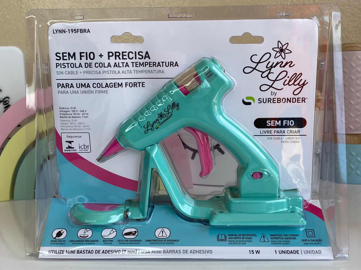 Lynn Lilly Edition Cordless/Corded Detail Tip Mini Glue Gun 2