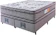CAMA INBOX Cama Box King Colchão OrtoFirm + Box Double Face Espuma D45 Cinza 1