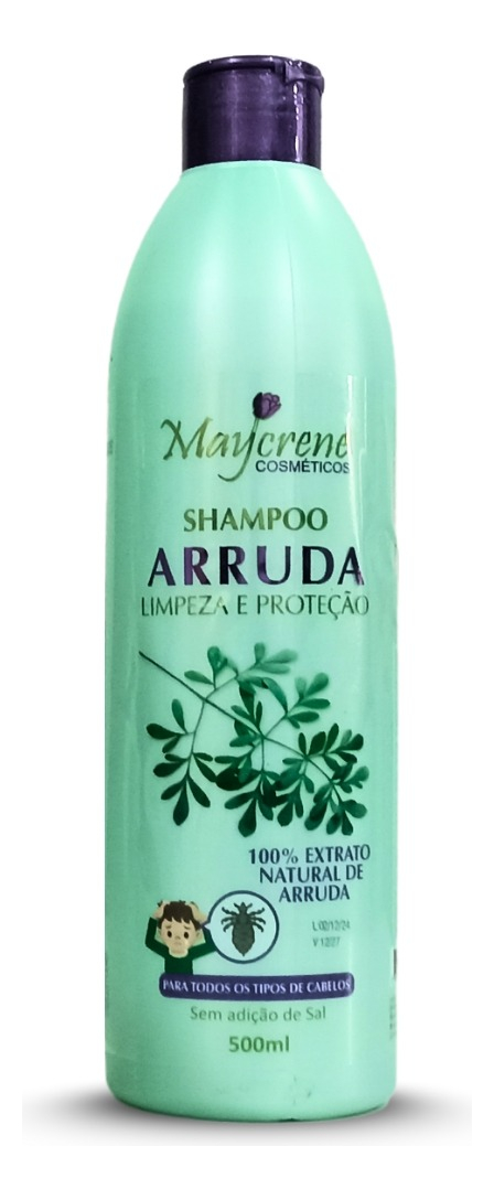 Shampoo de Arruda Limpeza e Proteção 1