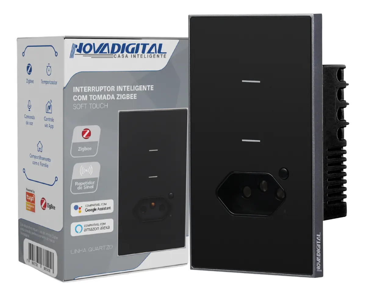 Interruptor Tomada Inteligente Touch 1